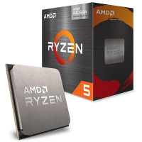 AMD Ryzen 5 5500GT Desktop Processor with Integrated Radeon Graphics 7, 6 cores 12 Threads 16MB Cache Base Clock 3.6 GHz Up to 4.4 GHz AM4 Socket